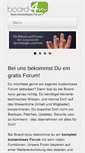 Mobile Screenshot of board-4you.de